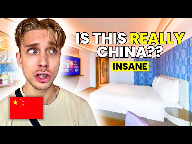$70 Luxury Hotel Experience in Shenzhen 🇨🇳 (FIRST DAY in CHINA - 在中国的第一天 - 女疯子)