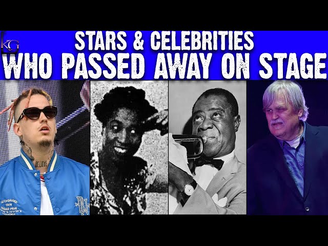 Celebrities who passed away on stage | Bright Lab | Stars who died on stage while performing |