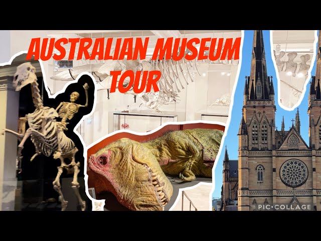 Exploring Sydney: A Stroll from Museum Station to the Australian Museum 4K HDR