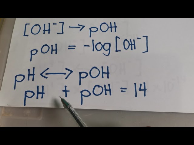 pH Calculations - Acid and Base. Sample Problem tutorial