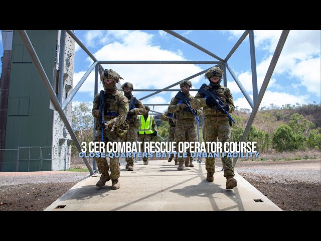 ADF | 3 CER Combat Rescue Operator Course - Close-quarters battle urban facility #ausarmy