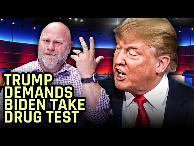Trump Now Demanding That Biden Take Drug Test Before Debate