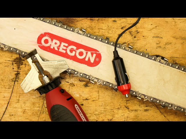 How To Setup And Use The Oregon Sure Sharp Handheld Chain Sharpener
