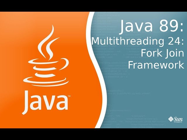 Урок по Java 89: Многопоточность 24: ForkJoinFramework