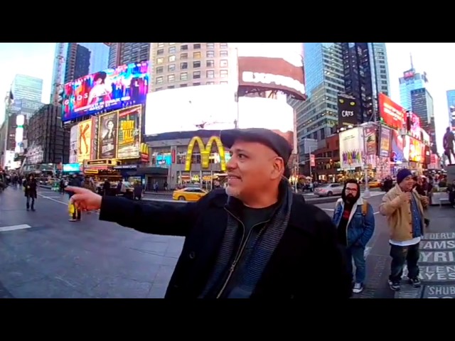 Times Square en 360 con René Franco