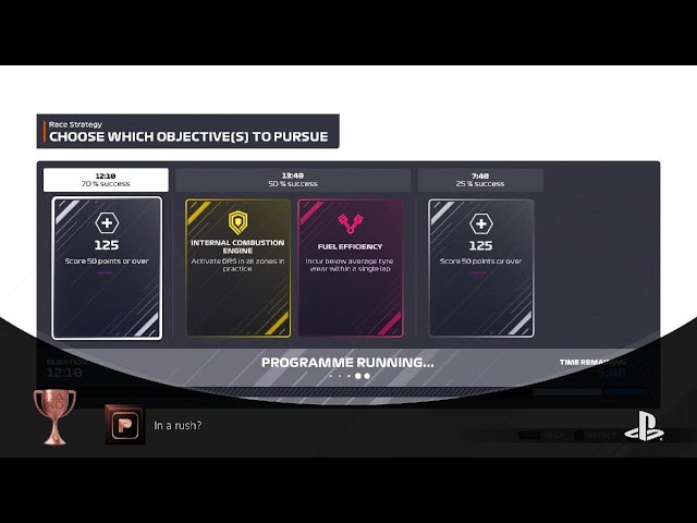 F1 2021 In a rush? Trophy