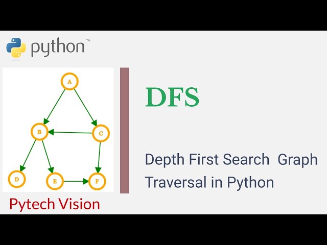 3. DFS: Depth First Search Implementation in Python | Graph Data Structure