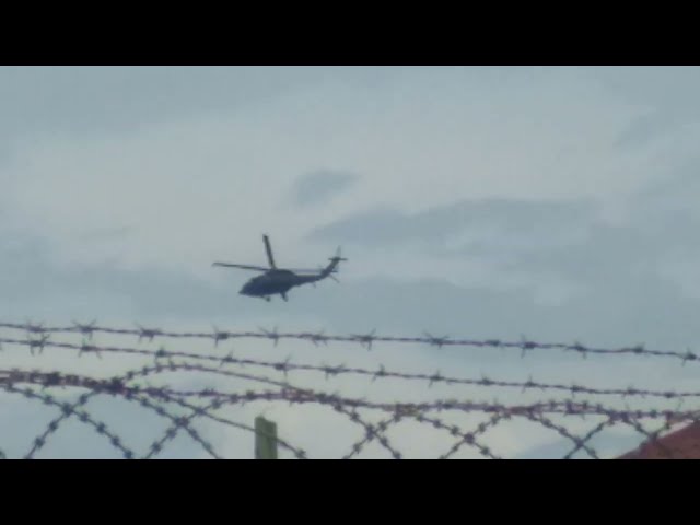 S 70I BLACK HAWK PHILIPPINE AIR FORCE FLYBY & LOW PASS