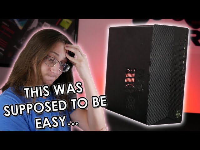 Upgrading Prebuilt PCs Isn't as Easy as You Think... HP Tech Support Rant