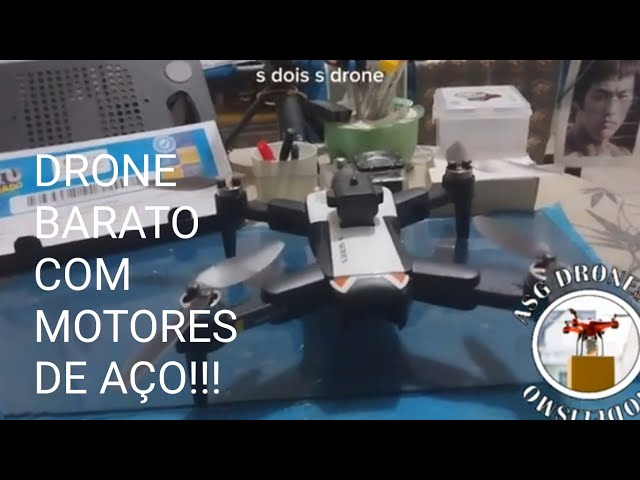 DRONE S2S, MOTORES DE AÇO E CAMERA 4K! #drones #dronesdebrinquedo #S2S #dronebarato