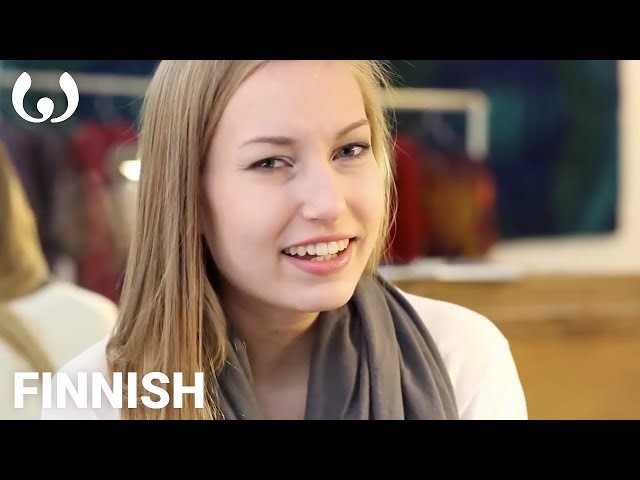 WIKITONGUES: Jenni speaking Finnish
