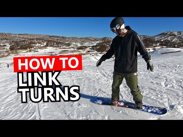 How To Link Beginner Snowboard Turns