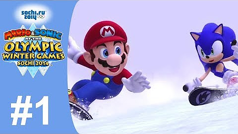 Mario and Sonic At The Sochi 2014 Olympic Winter Games