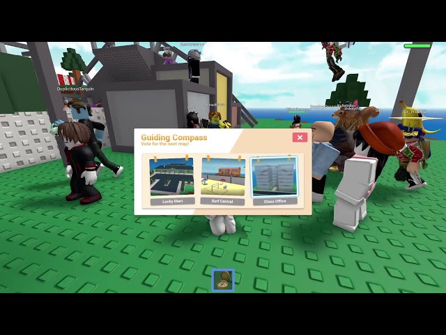 Playing Roblox for a little