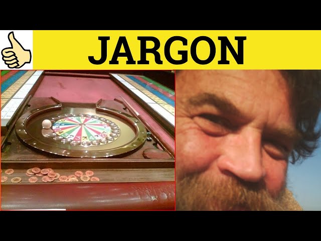 🔵 Jargon - Jargon Meaning - Jargon Examples - Jargon Defined - Basic GRE Vocabulary