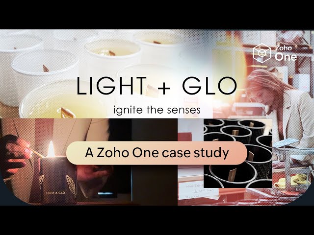 How Zoho ignited Light & Glo's candle business: Owners Suji & Jeeva share their success story
