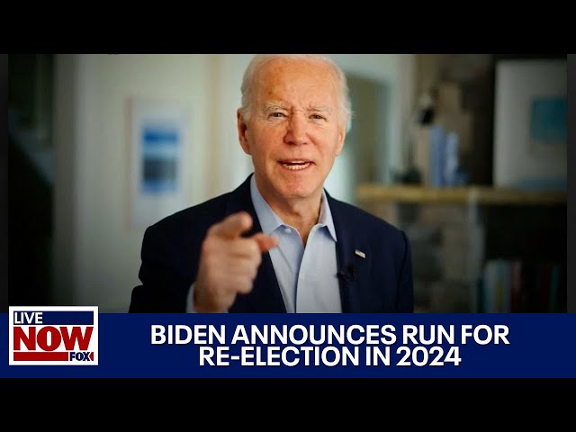 Biden announces run for White House again in 2024  | LiveNOW from FOX
