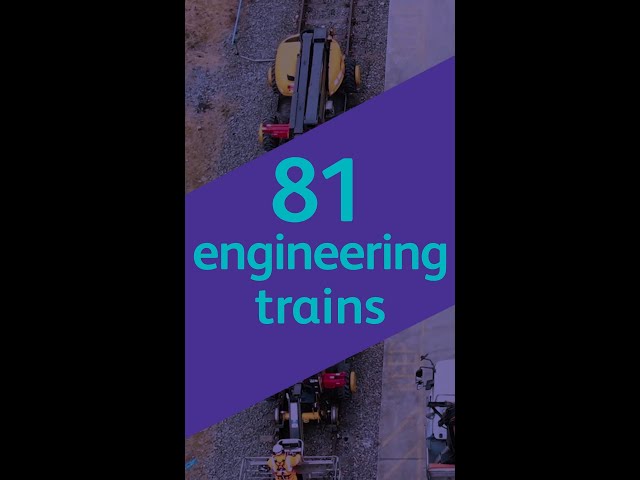 May bank holiday works - engineering trains