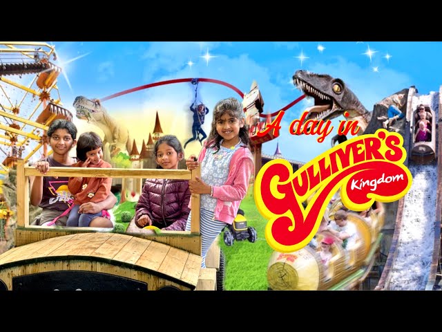 Kids enjoying their holiday at Gulliver’s Kingdom, Matlock #youtube #travel #gullivers