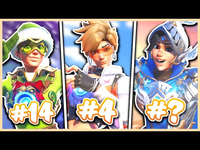 RANKING EVERY TRACER SKIN IN OVERWATCH 2