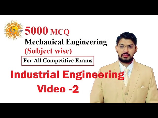 #5000MCQ  #Industrial_engineering  #IES #SSCJE #RRB #GATE #ISRO #DMRC #ACF #PSU #UPSC #MCQ