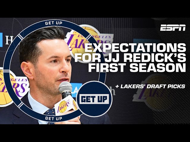 LAKERS LOOKING LONG TERM? 👀 Get Up debates if it's 'Championship or Bust' for JJ Redick next season