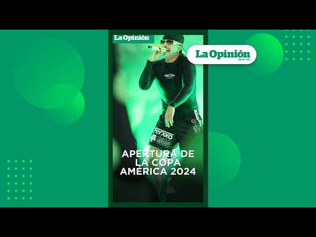 Feid brilló durante la inauguración de la Copa América 2024 | La Opinión