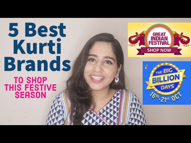 5 Kurti Brands I love! Shop these this Festival Season | Ishita Bathla