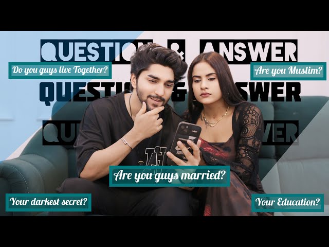 Revealing The Truth 🤫 Q&A 2024 | Alfesh & Nazmeen
