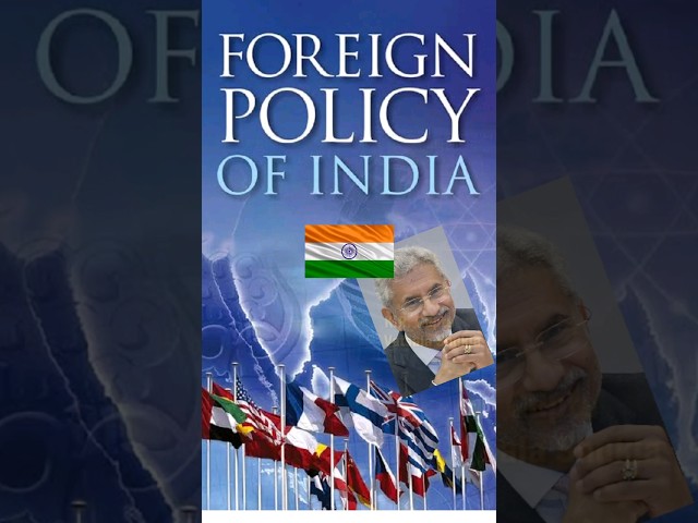 Evolution of Indian Foreign Policy #jaishankar #foreignpolicy #upsc #shorts