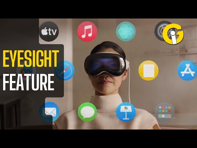 Apple Vision Pro's EyeSight feature