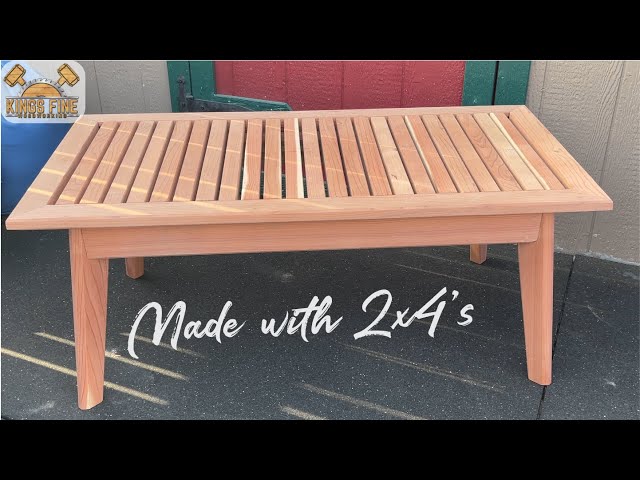 Outdoor Tables for the Adirondack Chairs, Coffee Table and End Table