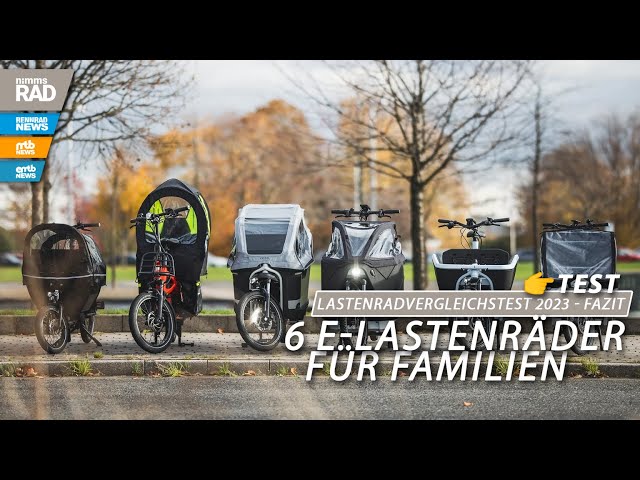 Lastenrad-Vergleichstest 2023 – Welches ist das beste E-Lastenrad für deine Familie?