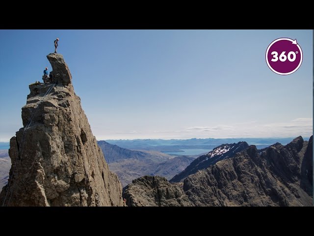Climb the Cuillin Ridge l 360 video