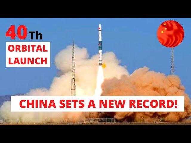 China blasts off record 40th orbital launch of 2021