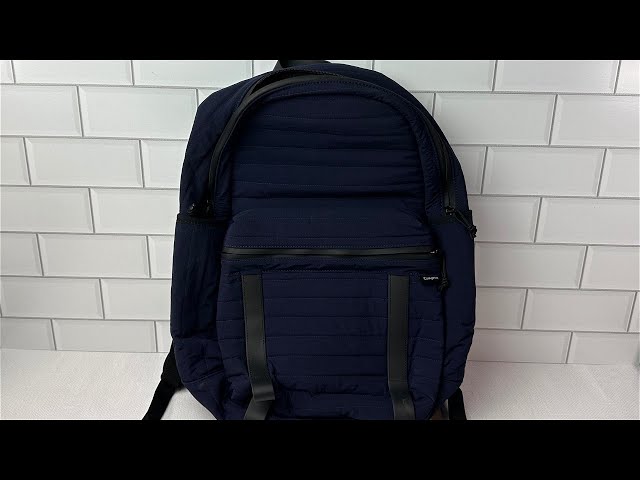 My Review of the Craighill Arris Backpack - Navy Blue