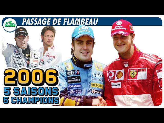 2006 : Passage de flambeau | 5 SAISONS, 5 CHAMPIONS