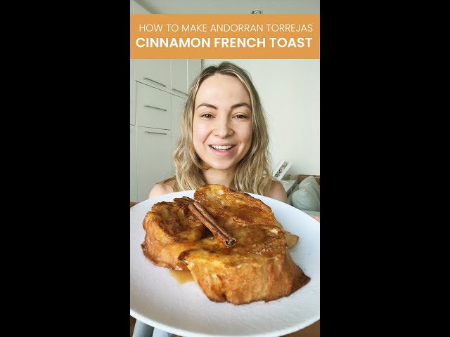 Torrejas Recipe: Cinnamon French Toast