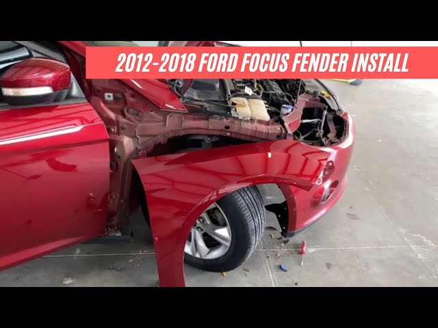 How to install your 2012-2018 Ford Focus fender | ReveMoto