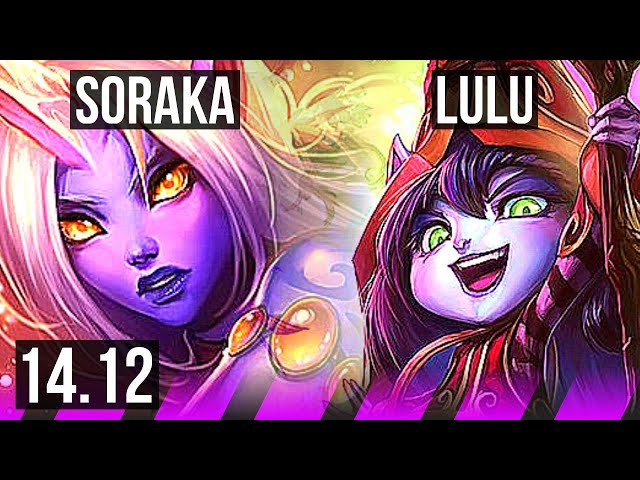 SORAKA & Zeri vs LULU & Kai'Sa (SUP) | 1/1/14, 66% winrate | VN Master | 14.12