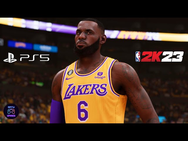 NBA 2K23 - Lakers vs Celtics - gameplay ps5 español