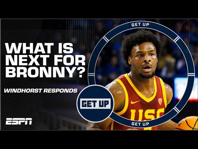 Bronny is NOT an NBA-level player right now! - Brian Windhorst | Get Up