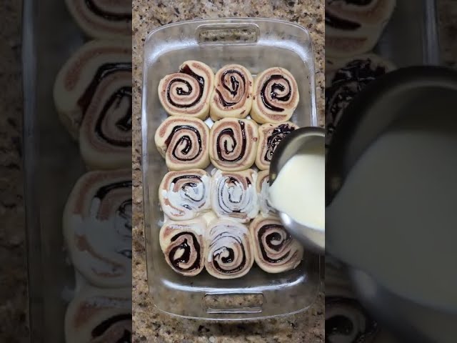 Double Swirl Cinnamon and Chocolate Rolls