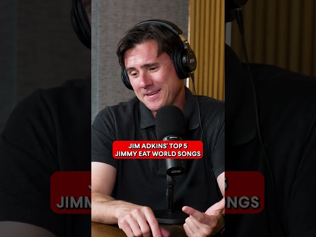 Jim Adkins lists his #TOP5 Jimmy Eat World songs! #2000s #90s #podcast #interview