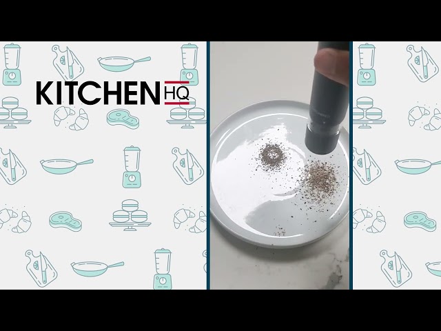Kitchen HQ 2pack Mini Spice Mills with One Touch Operation