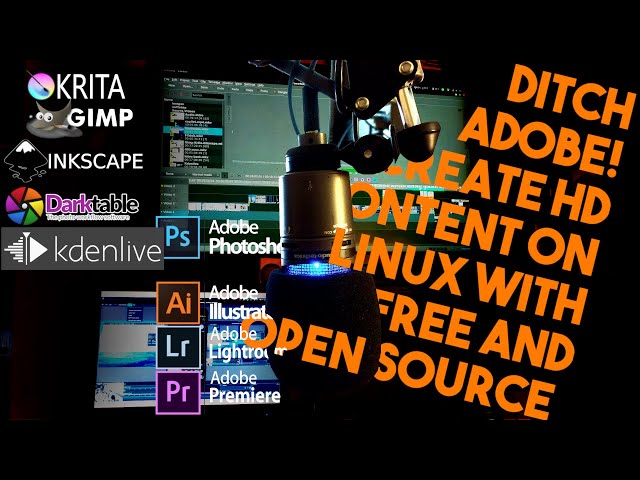 Ditch Adobe! How to Create HD Content On Linux With Free & Open Source
