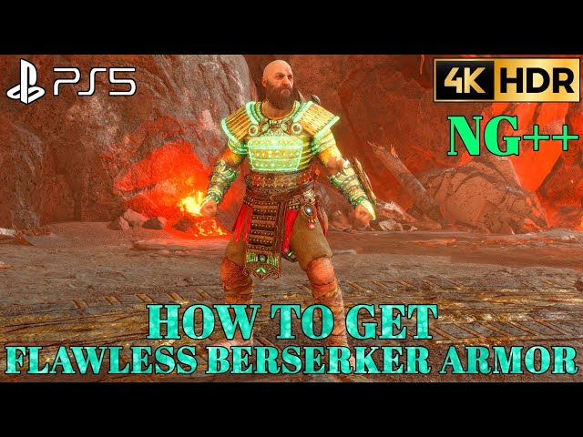 How to Get Flawless Berserker Armor GOD OF WAR RAGNAROK Flawless Berserker Armor Set | GOW Ragnarok