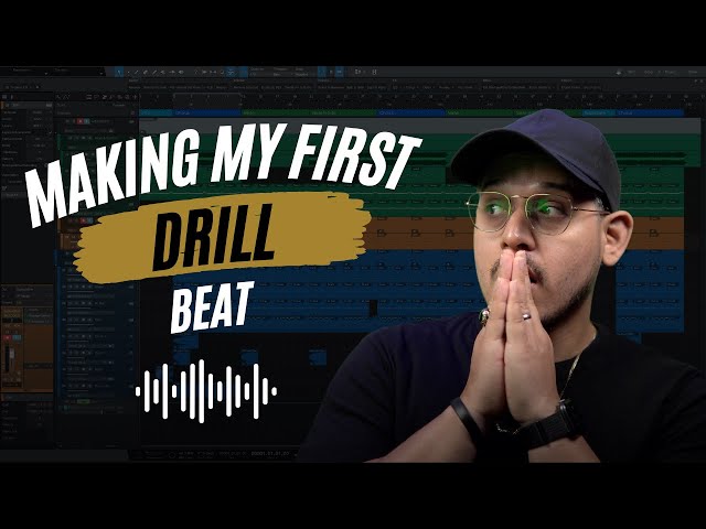 Making My FIRST DRILL BEAT in Studio One 5