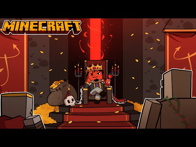 I BUILT THE MOST *EPIC* THRONE ROOM EVER! | Minecraft Cribs