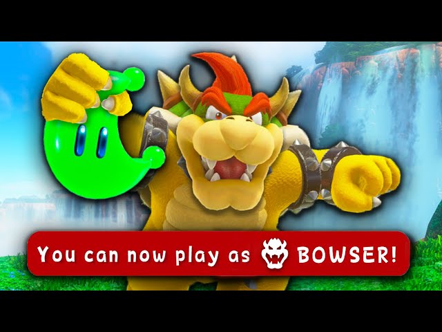 I added BOWSER MODE to Mario Odyssey